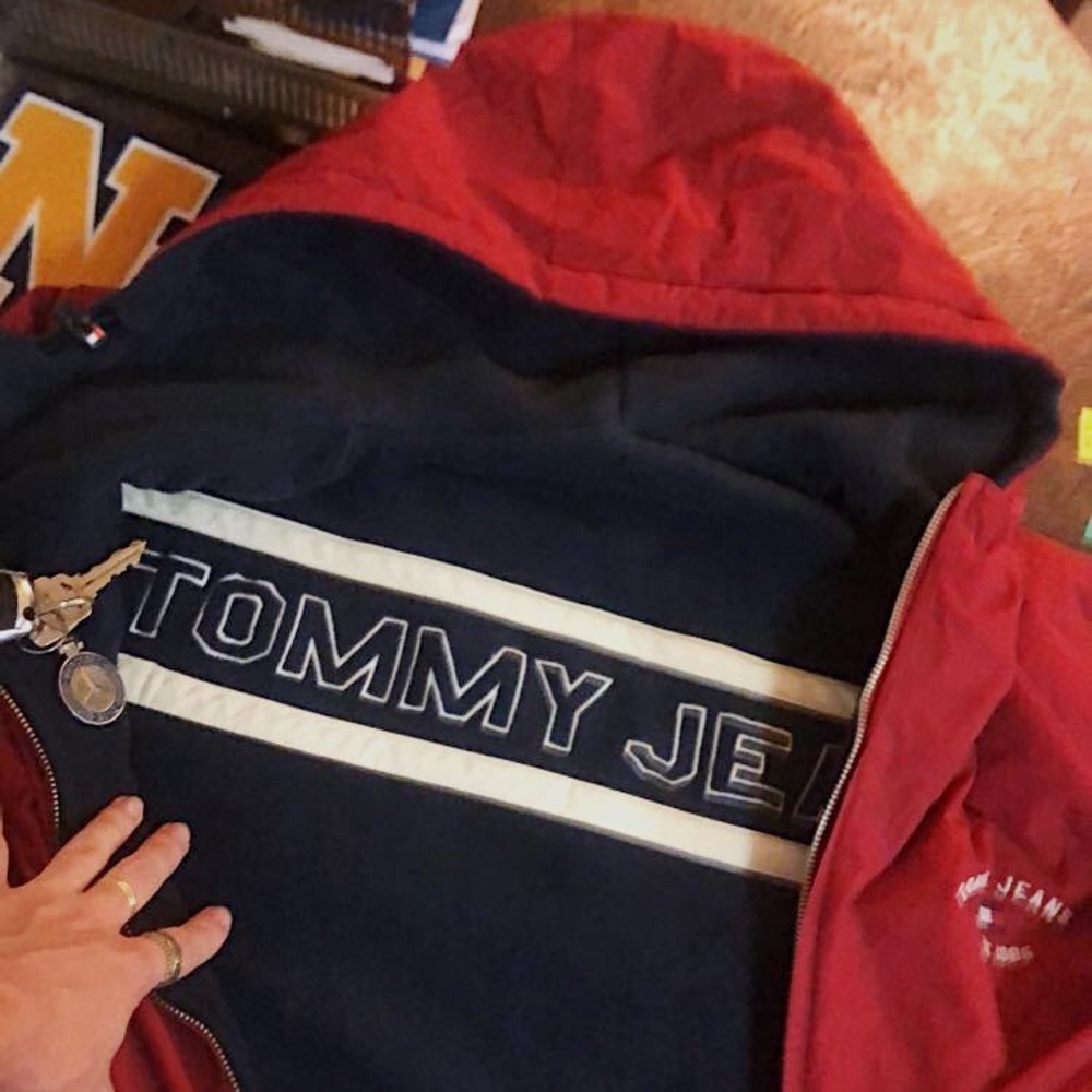 “SOLD”  Vintage Reversible Tommy Jeans Jacket
